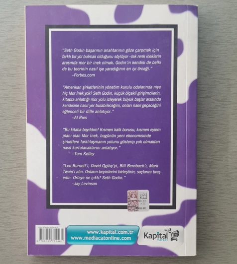 Mor İnek, Farklılaşarak İşinizi Dönüştürün Seth Godin
