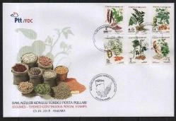 2018 BAKLAGİLLER KONULU SÜREKLİ POSTA PULU FDC