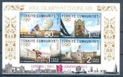2012 30. OLİMPİYAT OYUNLARI LONDRA MNH BLOK