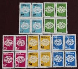 2017 MOTİF KONULU RESMİ POSTA PULLARI 4’LÜ BLOK MNH