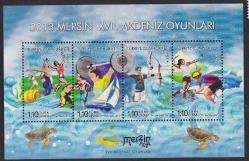 2013 MERSİN XVII. AKDENİZ OYUNLARI MNH BLOK