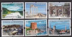 2013 TURİZM KONULU SÜREKLİ POSTA PULLARI MNH