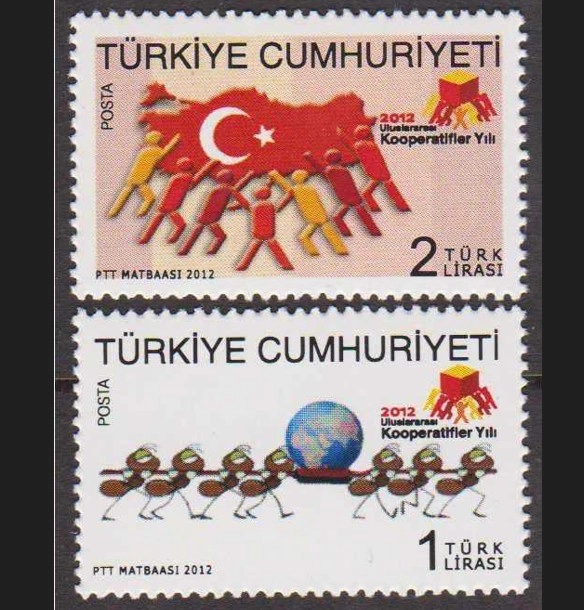 2012 ULUSLARARASI KOOPERATİFLER YILI MNH