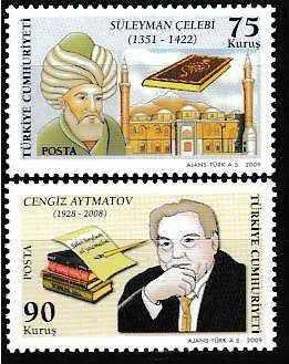 2009 TÜRK MEŞHURLARI MNH
