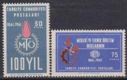 1961 TÜRKİYE’DE MESLEKİ VE TEKNİK ÖĞRETİM OKULLARININ 100.YILI MNH