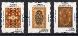 2013 HALI ve KİLİM MOTİFLERİ RESMİ POSTA PULLARI MNH