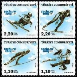 2014 SOCHI KIŞ OLİMPİYAT OYUNLARI MNH
