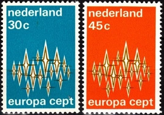 1972 HOLLANDA EUROPA CEPT