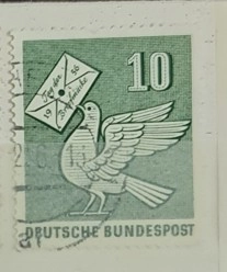 1956 Pul Günü Damgalı
