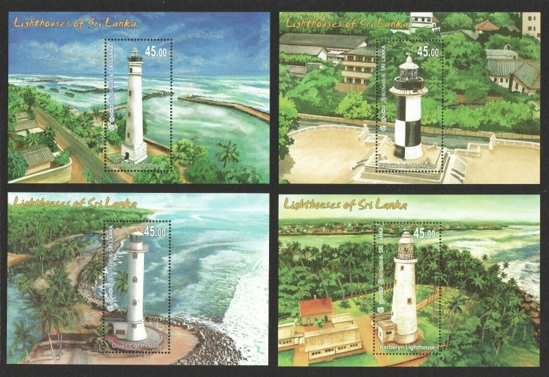 SRİ LANKA 2018 DENİZ FENERLERİ BLOK