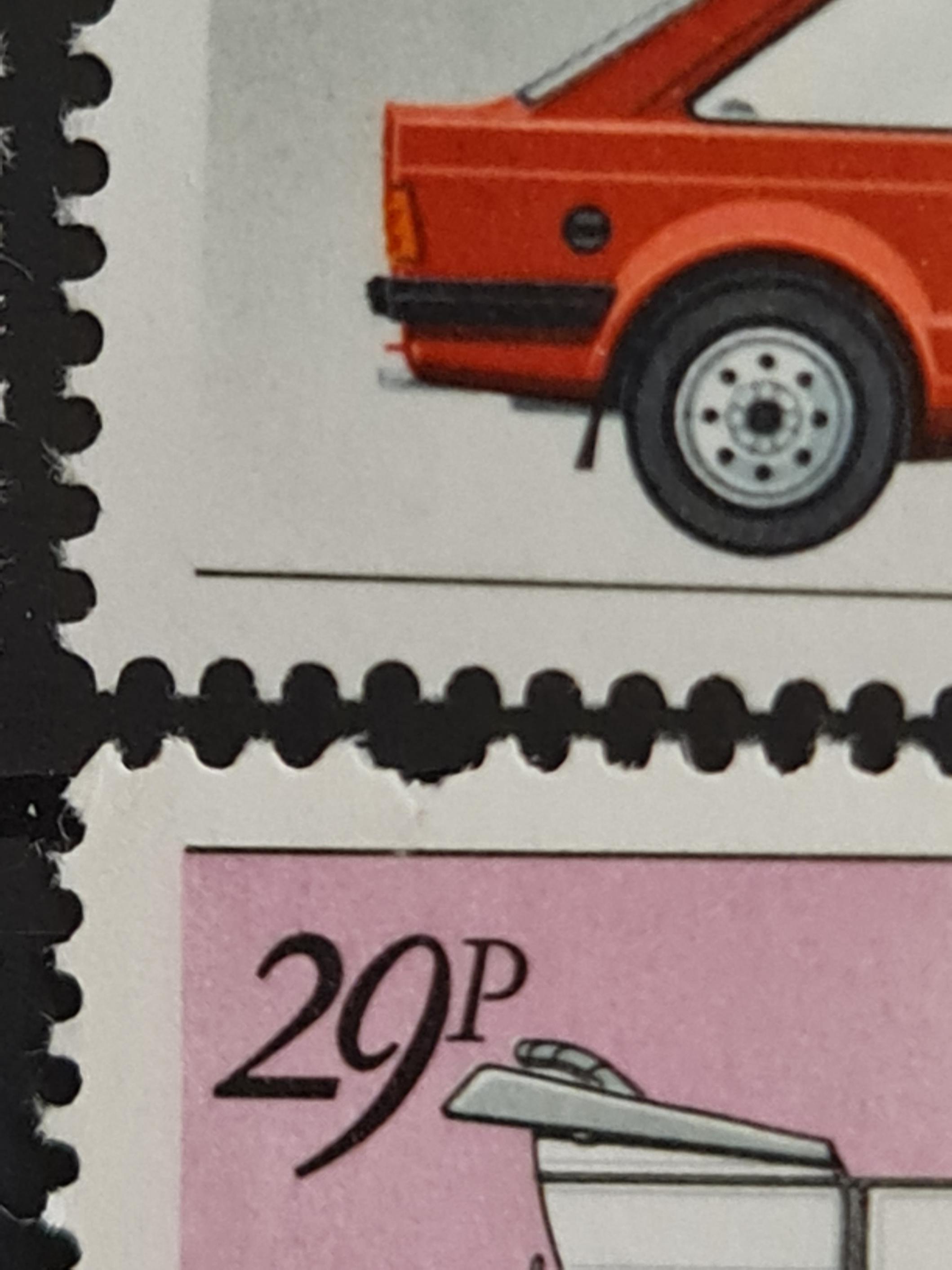 İNGİLTERE 1982 İngiliz Motor Endüstrisi Otomobilleri