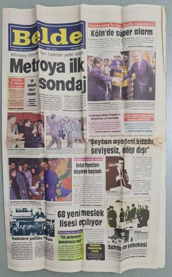BELDE GAZETESİ, 1989