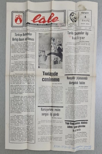 NEVŞEHİR LALE GAZETESİ, 1990