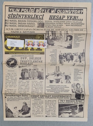 OLAY GAZETESİ, 1990