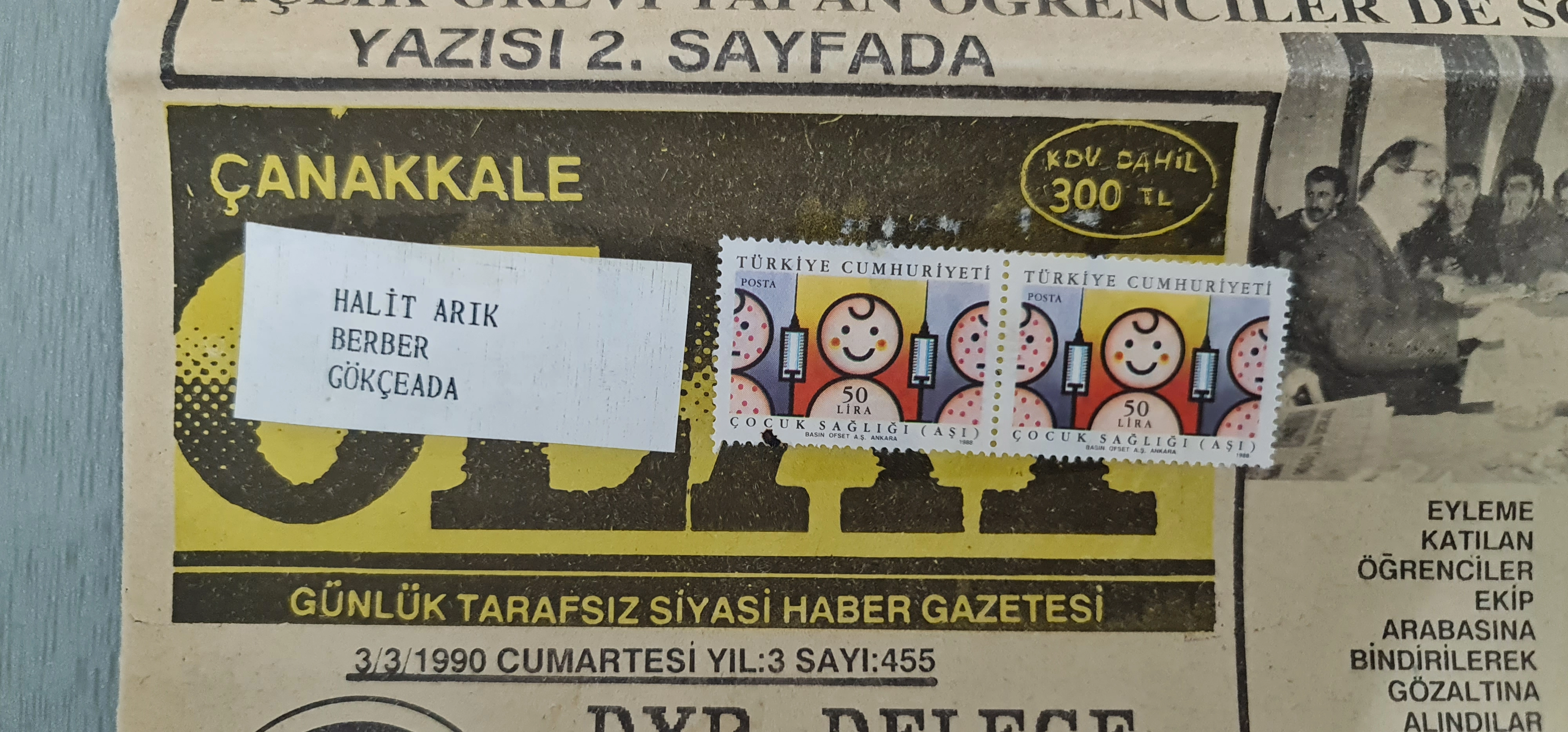 OLAY GAZETESİ, 1990