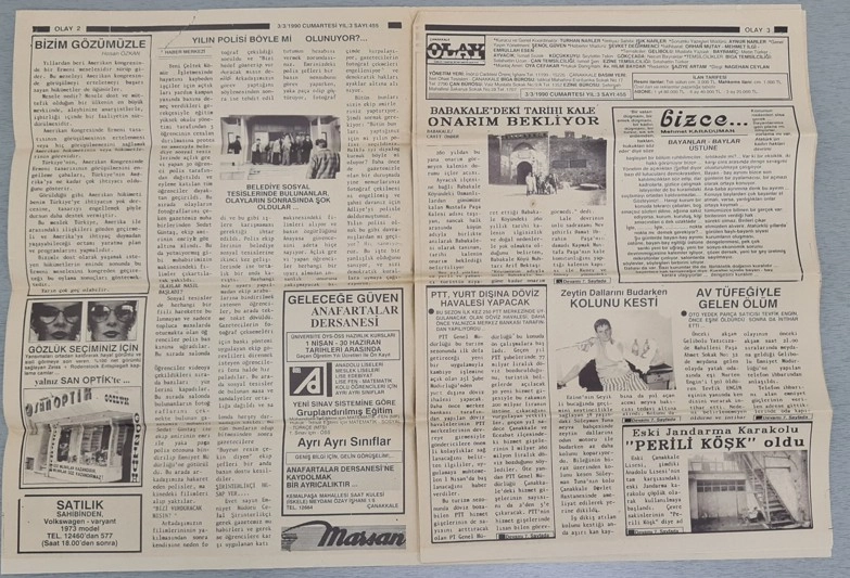 OLAY GAZETESİ, 1990