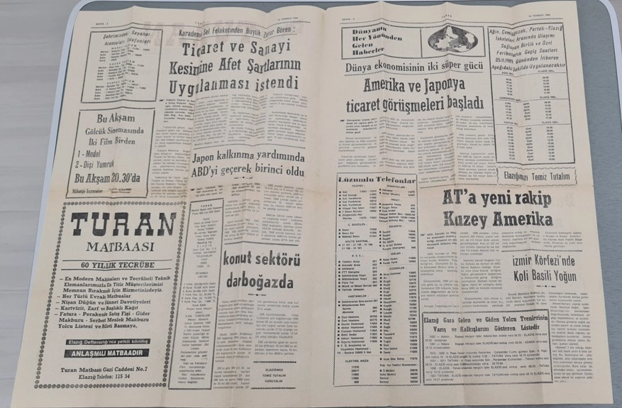 TURAN GAZETESİ, 1990
