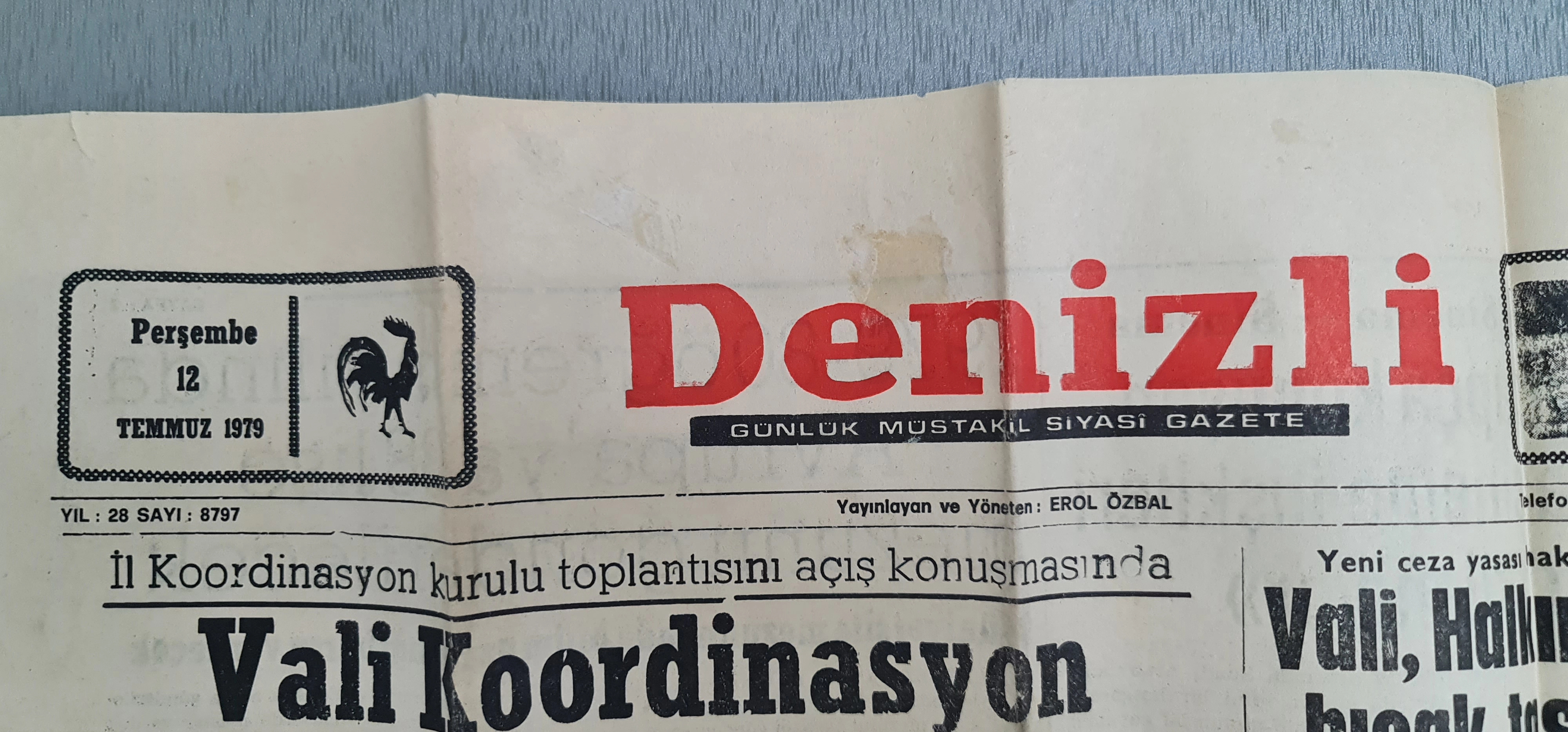 DENİZLİ GAZETESİ, 1979