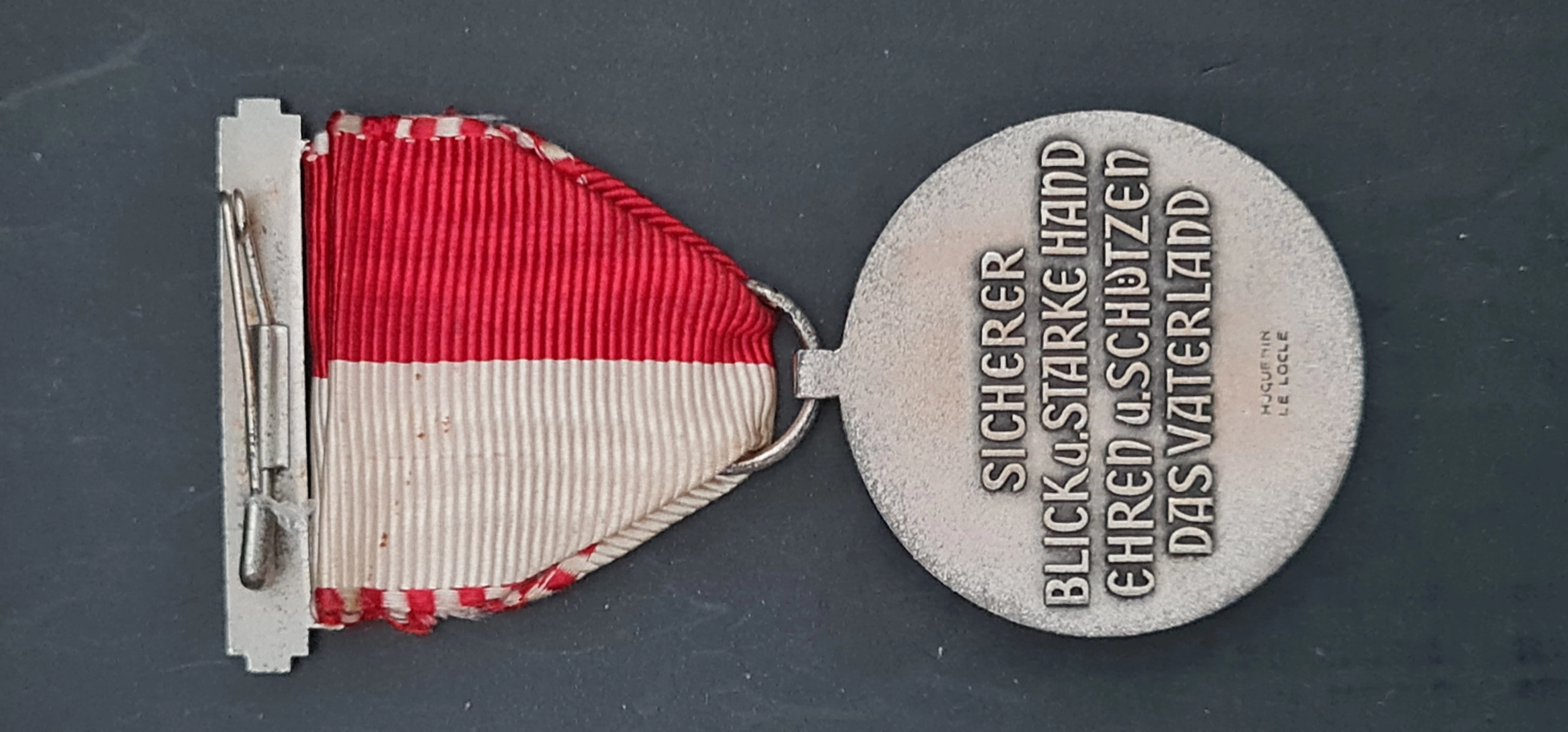 İsviçre 1952 Solothurn Kantonal Schützenfest, Kanton Atıcılık Festivali Madalyası