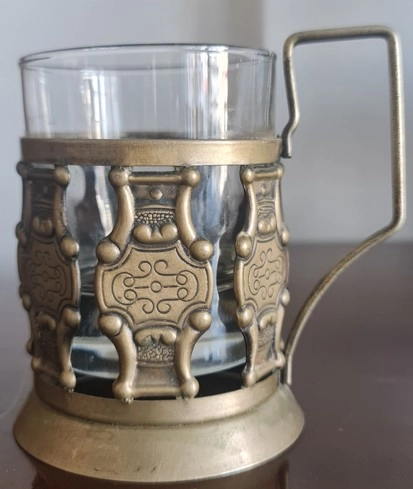 Sovyet Rusya Melchior Podstakannik, Çay Bardağı Tutucu