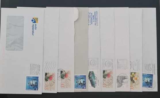 Alman İş ve Hatıra Zarfları Koleksiyonu Lotu -5