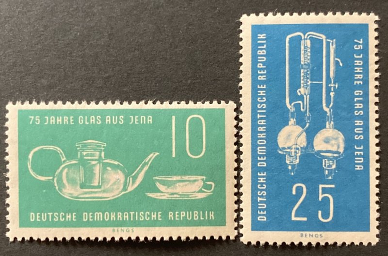  ALMANYA DDR 1959 JENA CAM FABRİKASININ 75. YILI 