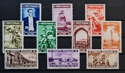 1938 İzmir Fuarı Şarniyerli Seri