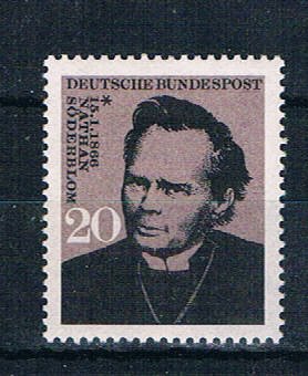 ALMANYA 1966 NOBEL ÖDÜLÜ - İSVEÇLİ DİN ADAMI NATHAN SODERBLOM 