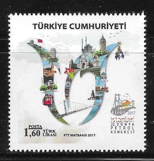 2017 22.DÜNYA PETROL KONGRESİ WPC MNH 