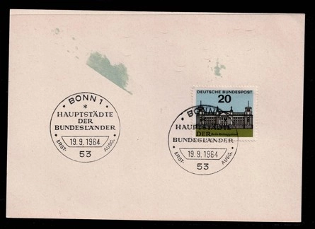 1970’ler Almanya – Basılı Posta Kartı Şablonu (Boş, Damgasız)