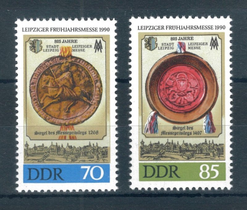 ALMANYA DDR 1990 Leipzig Bahar Fuarı