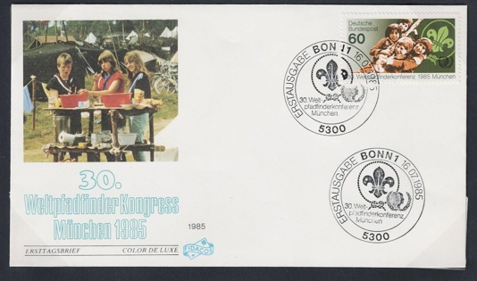 Almanya 1985 Dünya İzci Konferansı, Münih FDC