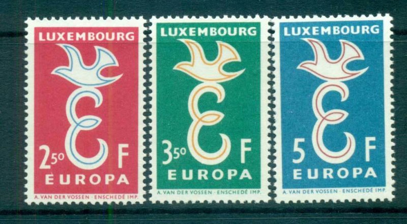 1958 LÜKSEMBURG EUROPA CEPT