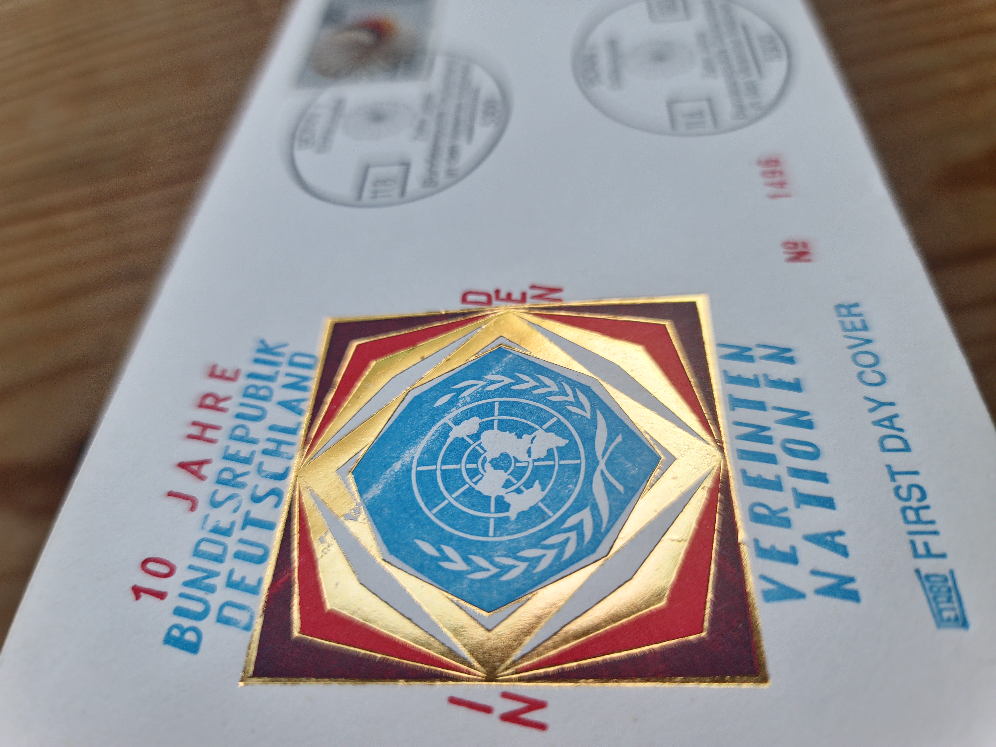 ALMANYA 1983 Birleşmiş Milletler FDC