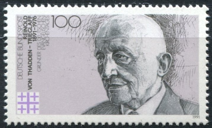 ALMANYA 1991 Reinod von Thadden-Trieglaff’ın Doğumunun 100. Yıldönümü