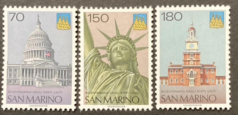San marino 1976 Amerika Birleşik Devletleri’nin Bağımsızlığının 200. Yıldönümü