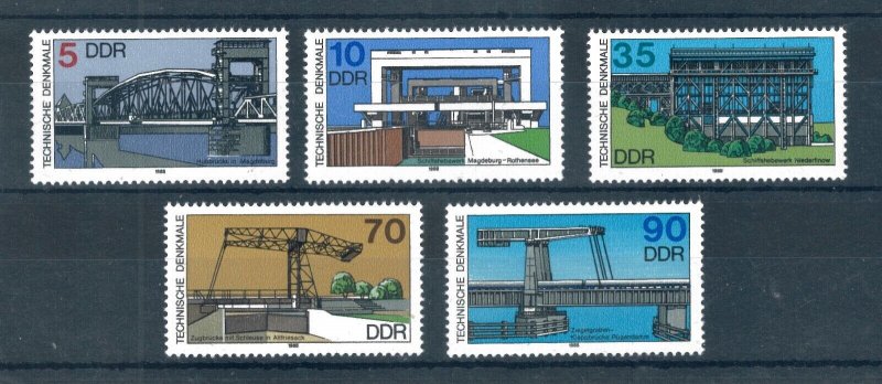 ALMANYA DDR 1988 Tersaneler