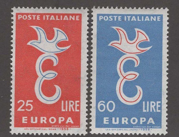 1958 İTALYA EUROPA CEPT