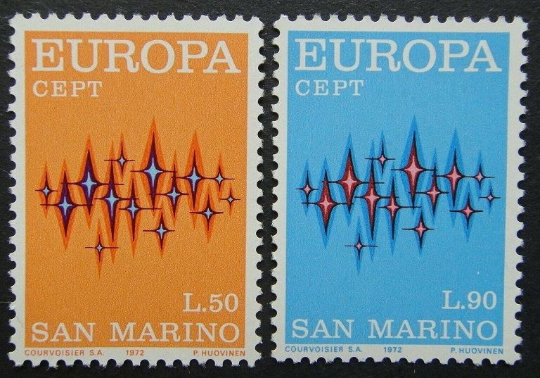 1972 SAN MARİNO EUROPA CEPT