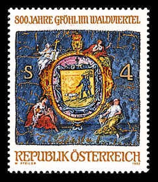 AVUSTURYA 1982 Waldviertel’de Gföhl’ün 800. Yıldönümü