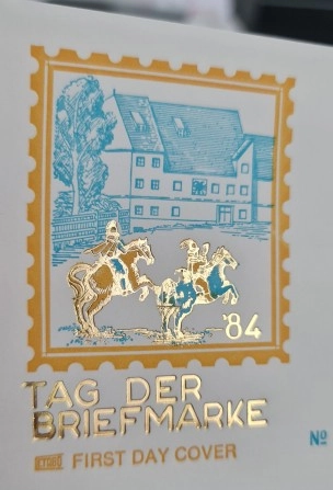 Almanya 1984  Bonn Damgalı FDC