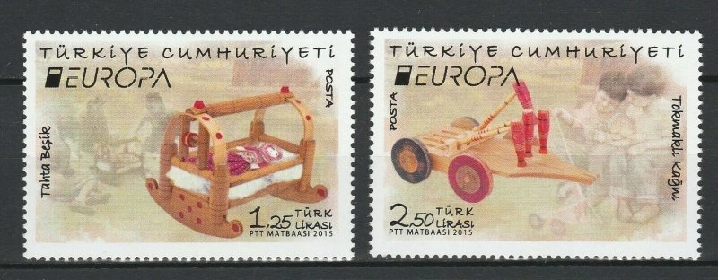 2015 EUROPA CEPT, ESKİ OYUNCAKLAR MNH