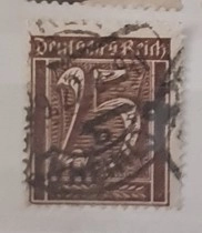 Almanya Reich 1921 Yeni Günlük Posta Pulu