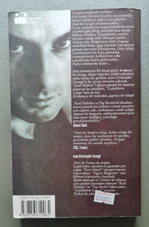 LEYLEKLERİN UÇUŞU, JEAN CHRISTOPHE GRANGE
