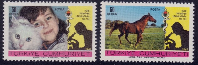 1967 TÜRK VETERİNER HEKİMLİĞİ’NİN 125.YILI MNH