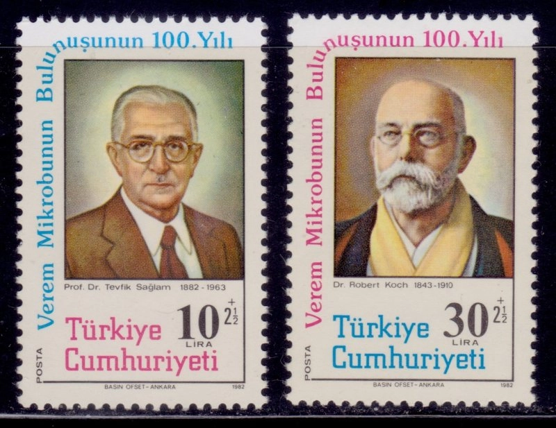 1982 VEREM MİKROBUNUN BULUNUŞUNUN 100.YILI MNH