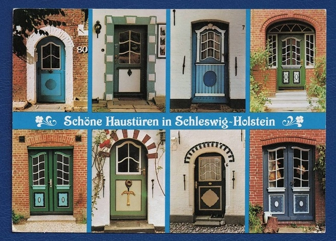 Hamburg 1994 Kartpostal – Schleswig-Holstein Kapıları Serisi