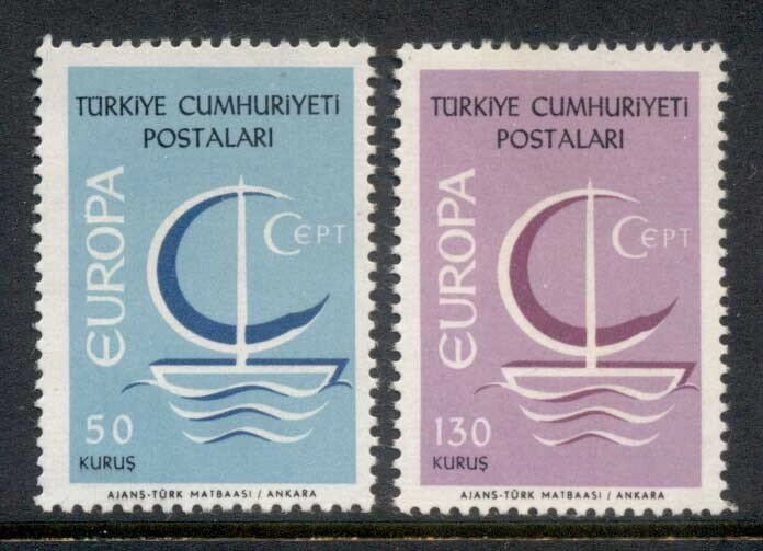 1966 EUROPA CEPT TÜRKİYE MNH