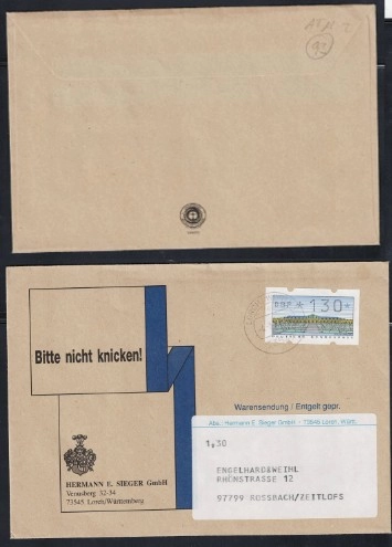 Hermann E. Sieger GmbH Ticari Zarf – Lorch/Württember