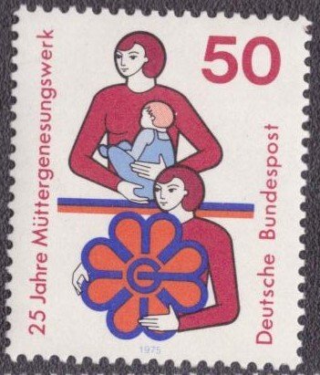 ALMANYA 1975 25. JAHRE MÜTTERGENESUNGVERK 